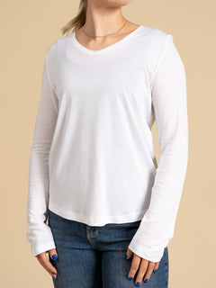 Aava Long Sleeve Shirt White