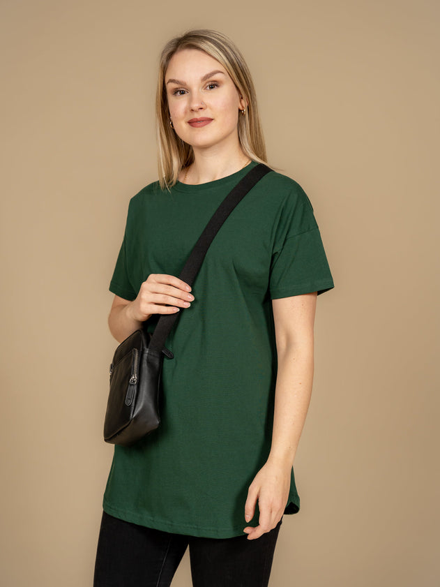 Havu Long T-Shirt Dark Green