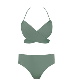 Versatile + Core Bikini Set Sage