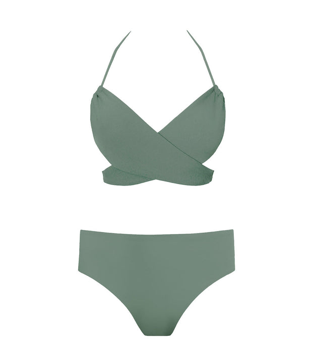 Versatile + Core Bikini Set Sage