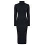  - Black Fitted Ribbed Dress Trapani, image no.1