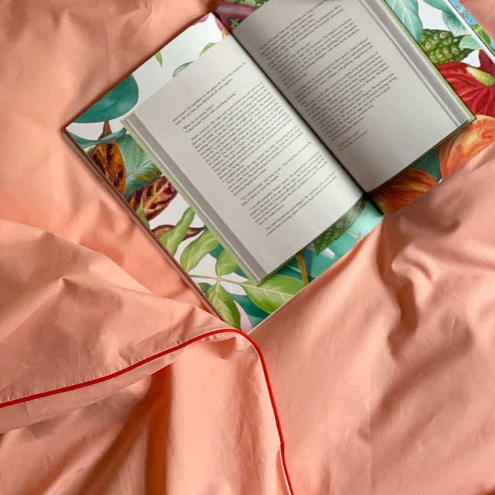 Homehagen - Cotton Percale Baby/Junior Bedding Set Pink