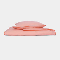 Cotton Percale Baby Bedding Set Pink