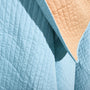 Homehagen - Bedspread Pale Blue & Khaki, image no.4