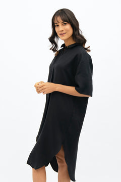 Seville Midi Dress Black