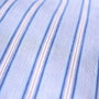 Homehagen - Cotton Percale Duvet Cover Set Blue Shirt Stripe, image no.3