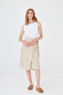  - Wrap Style Linen Skirt, image no.1