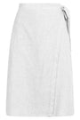  - Wrap Style Linen Skirt, image no.2