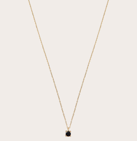 Irem Black Spinel Necklace