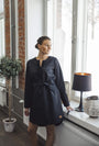  - Cotton Blend Ruffle Dress Black, image no.1