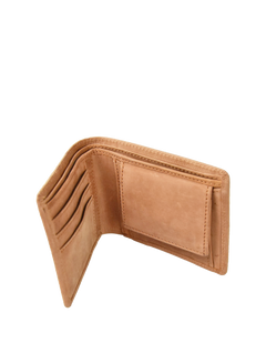 Tobi's Wallet Hunter Leather Camel Brown