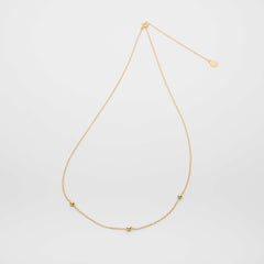 Fejn Triple Ball Necklace