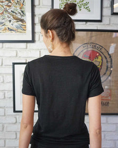 Zumoi Linen T-Shirt Black