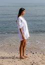 Scarlett Poppies - Valentina Volume Sleeve Linen Mini Dress, image no.7