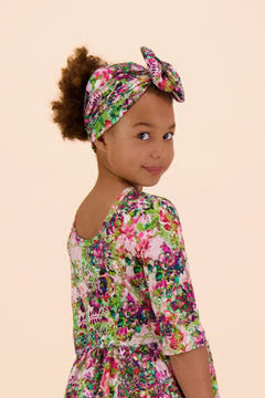 Valkama Headwrap Blooming Forest Bright