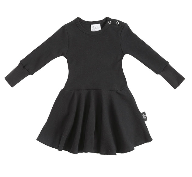 Kids Body Dress Black