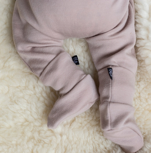 Merino Baby Slippers Nougat