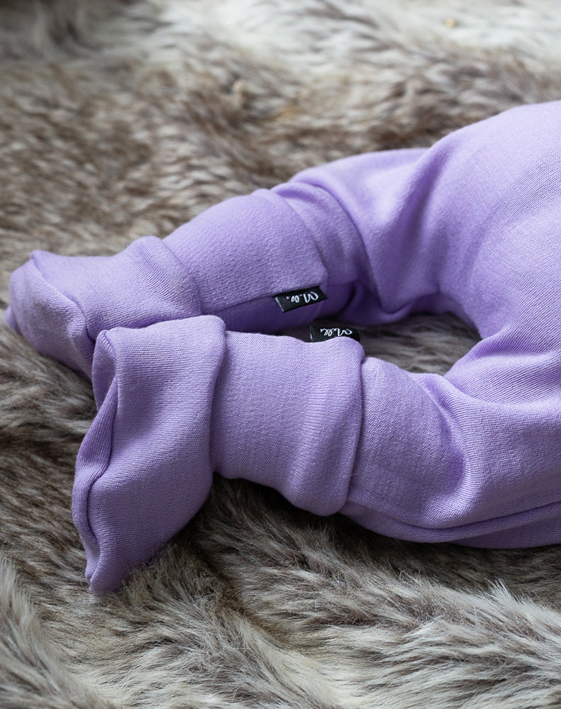 Merino Baby Slippers Lavender