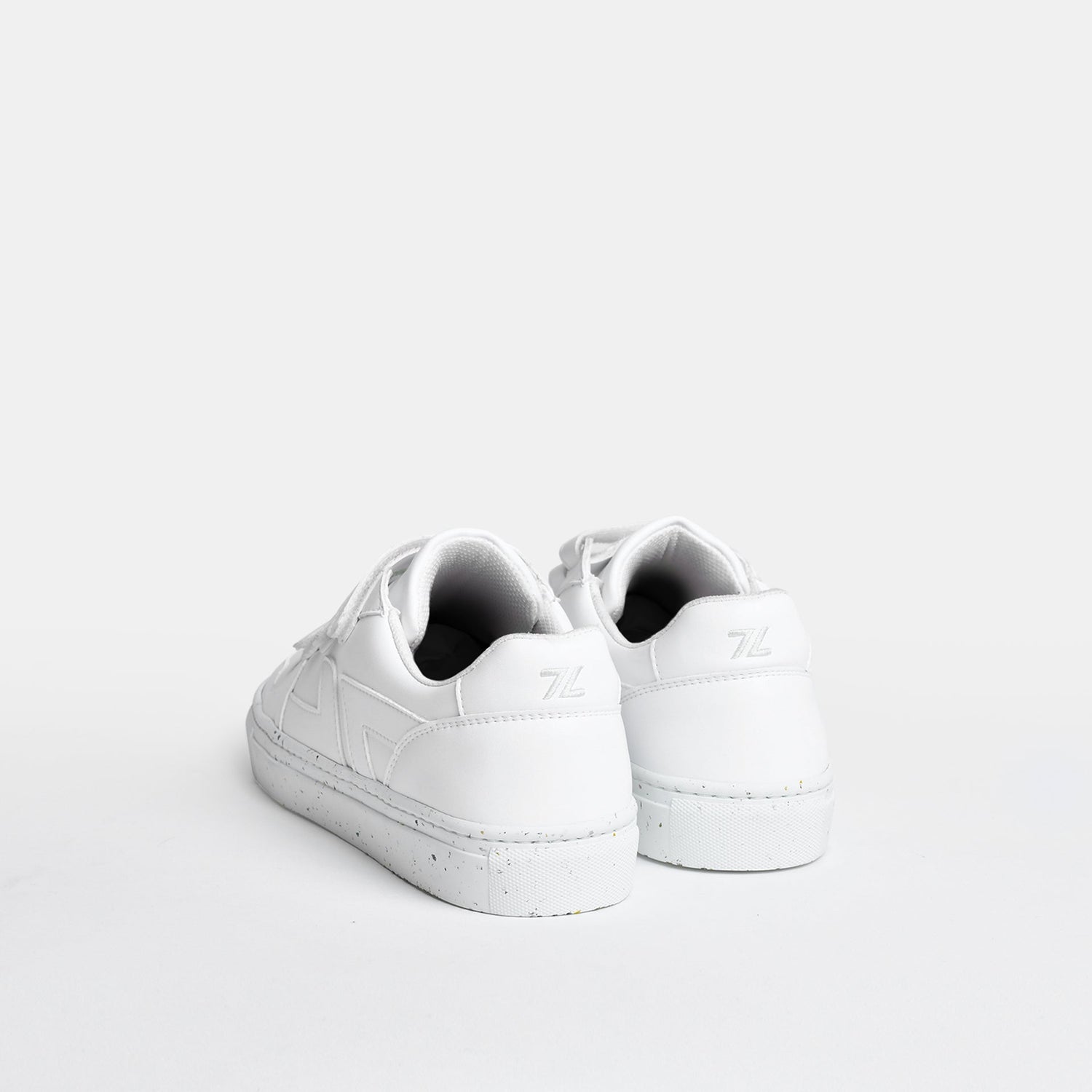 Alpha Velcro Sneakers All White