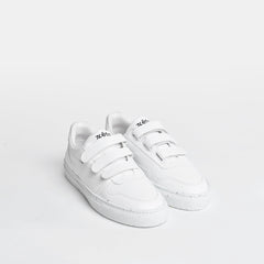 Alpha Velcro Sneakers All White