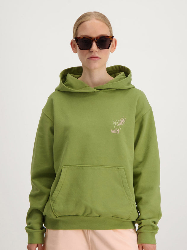 Jordaan Cultivate Kindness Hoodie Turtle Green