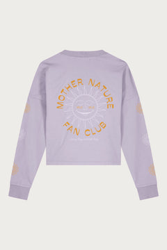 Vondel Mother Nature Fan Club Long Sleeve T-Shirt Orchid Petal