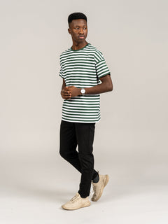 Stripes T-Shirt Black/White