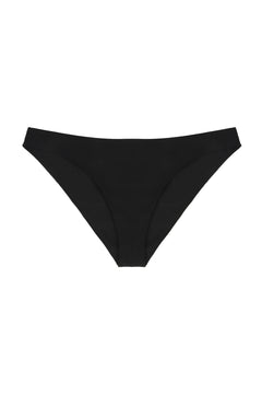 Batur Ruched Bikini Bottom Nero