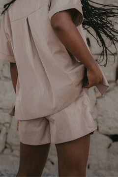 Wave Shorts Taupe