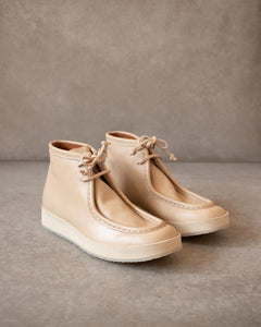 Weekend Leather Loafers Stone Beige