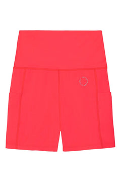 Lean High-Waist Mini Shorts Statement Heat