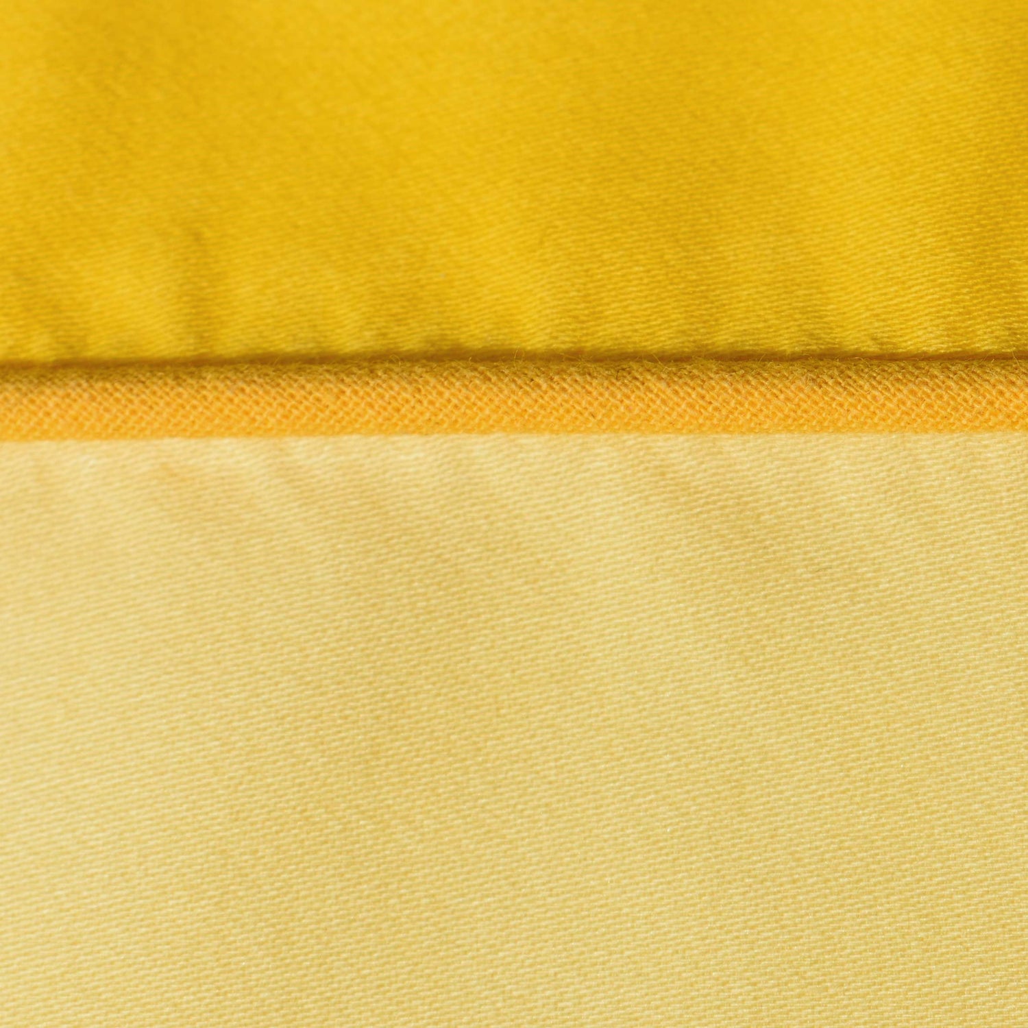 Cotton Sateen Duvet Cover Set Yellow