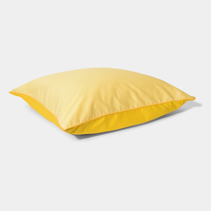 Homehagen - Cotton Sateen Pillowcase Yellow