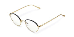 Yuda Bluelight Glasses Gold Black