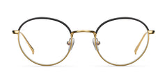 Yuda Bluelight Glasses Gold Black